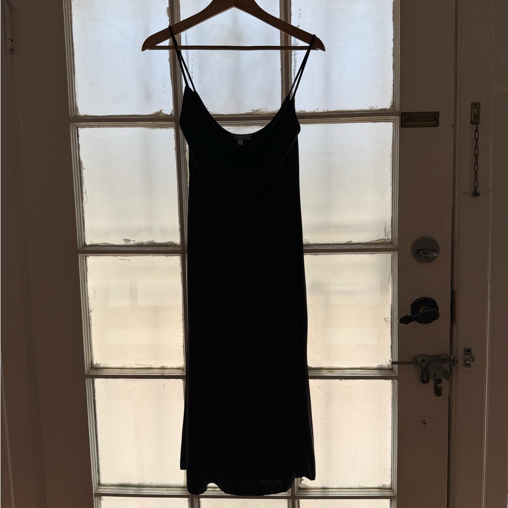 Sincerely Jules Black V-Neck Slip Top